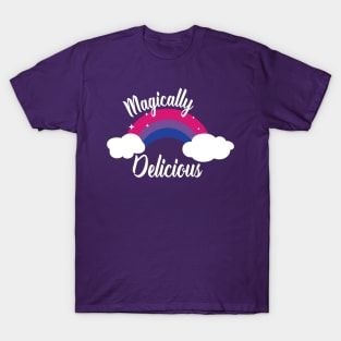 Magically Delicious Bisexual Pride LGBT T-Shirt